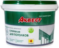 АКВЕСТ-4 Стандарт. Краска акриловая супербелая для потолков 1,4; 3; 7; 14; 25; 45 кг АКВЕСТ-4 Стандарт. Краска акриловая супербелая для потолков 1,4; 3; 7; 14; 25; 45 кг