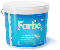 Силиконовая фасадная краска FARBE 20 кг.